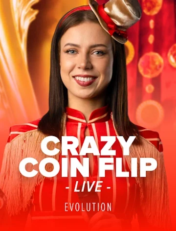 Crazy Coin Flip slot by Evolution, RTP 96.0% at Kachingo Casino
